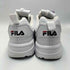 フィラ FILA DISTRACER ディスラプター レイトレイサー WHITE スニーカー レディース 25.0