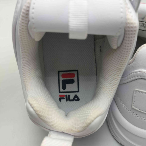 フィラ FILA DISTRACER ディスラプター レイトレイサー WHITE スニーカー レディース 25.0
