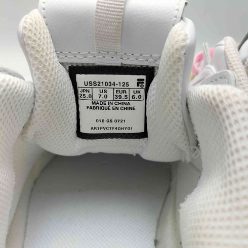 フィラ FILA DISTRACER ディスラプター レイトレイサー WHITE スニーカー レディース 25.0