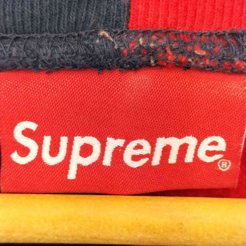 シュプリーム Supreme Split Crewneck Sweatshirt ツートンカラー クルーネックスウェット メンズ import:S