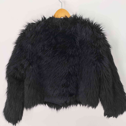 エイチアンドエム H&M Y2K フェイクファー ノーカラージャケット レディース JPN:M