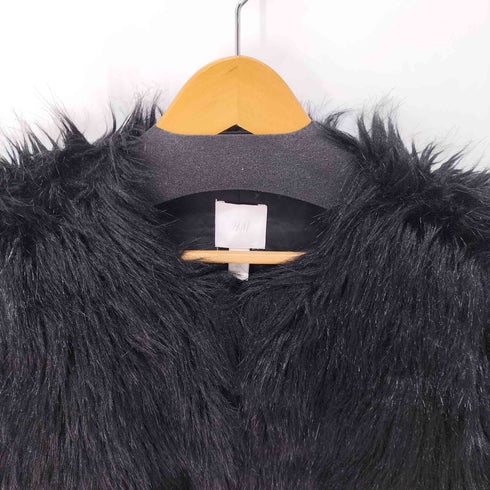 エイチアンドエム H&M Y2K フェイクファー ノーカラージャケット レディース JPN:M