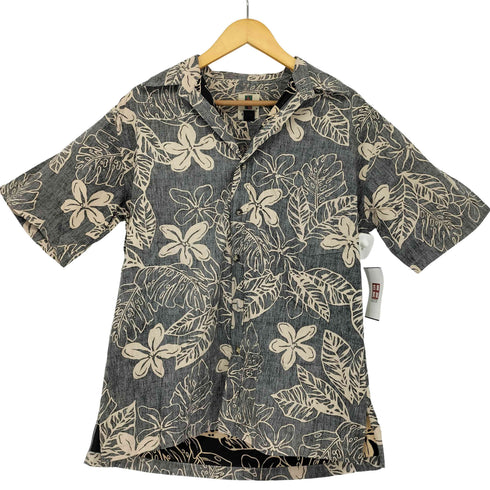 トリリチャード TORI RICHARD USA製 花柄 半袖 アロハシャツ メンズ import:S