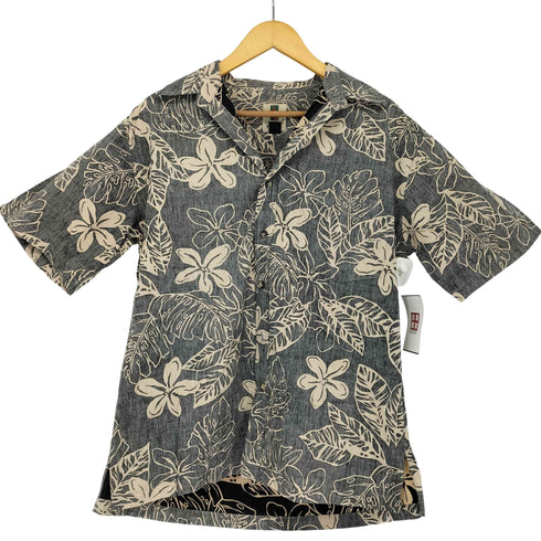 トリリチャード TORI RICHARD USA製 花柄 半袖 アロハシャツ メンズ import:S