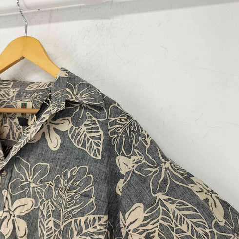 トリリチャード TORI RICHARD USA製 花柄 半袖 アロハシャツ メンズ import:S