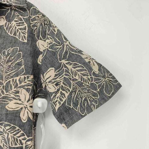 トリリチャード TORI RICHARD USA製 花柄 半袖 アロハシャツ メンズ import:S