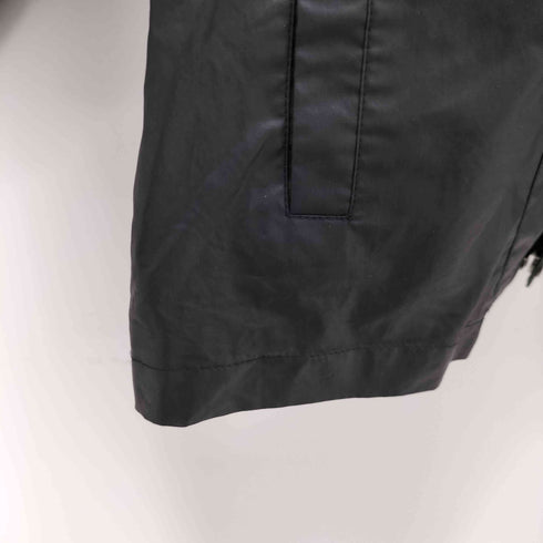 NeverSeez クロップド ショート丈 コットンジップジャケット import レディース import:XS
