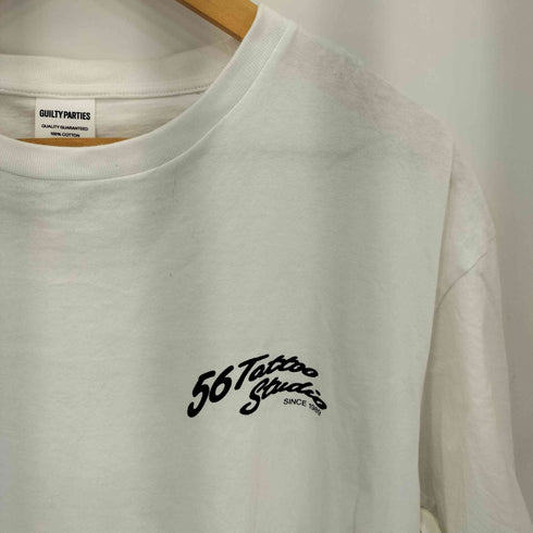 ワコマリア WACKO MARIA 56 TATTO STUDIO WASHED HEAVY WEIGHT CREW NECK T-SHIRT 両面プリント クルーネックTシャツ メンズ JPN:S