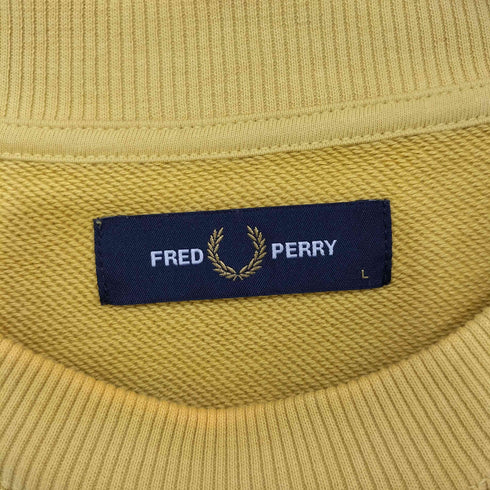フレッドペリー FRED PERRY Crew Neck Sweatshirt クルーネック スウェット メンズ import:L