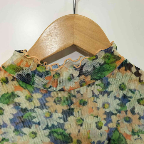 ポピートーキョー poppy tokyo マーガレットパターン シースルートップス レディース FREE