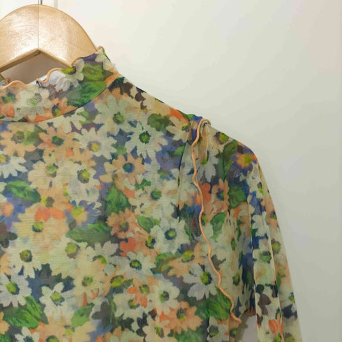 ポピートーキョー poppy tokyo マーガレットパターン シースルートップス レディース FREE
