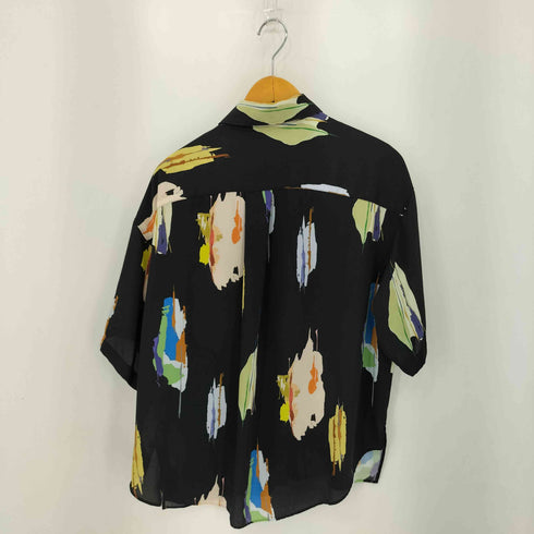 リノー LiNoH ART PRINT SHIRT アートプリント 半袖シャツ メンズ JPN:1