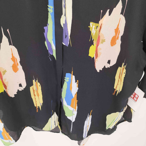 リノー LiNoH ART PRINT SHIRT アートプリント 半袖シャツ メンズ JPN:1