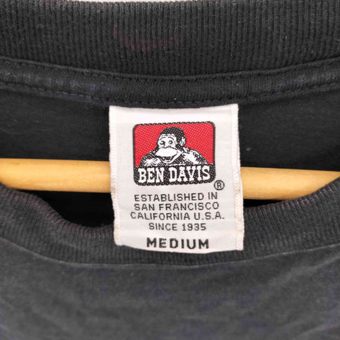 ベンデイビス BEN DAVIS 両面プリント フルーツ ヴィンテージライク クルーネック 半袖Tシャツ カットソー メンズ JPN:M