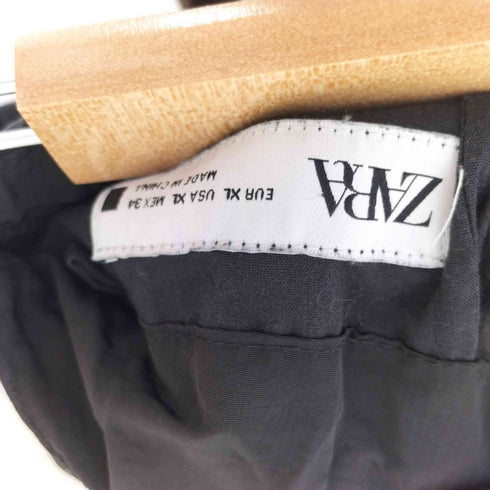 ザラ ZARA ドローストリング付きナイロンパンツ メンズ XL