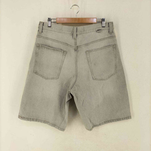 ザラ ZARA グレーデニムハーフパンツ メンズ EUR 44