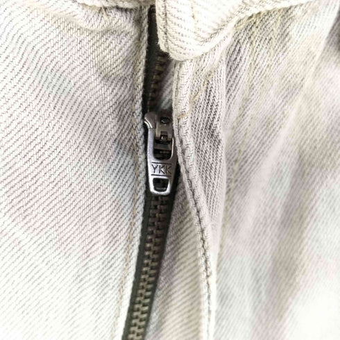 ザラ ZARA グレーデニムハーフパンツ メンズ EUR 44