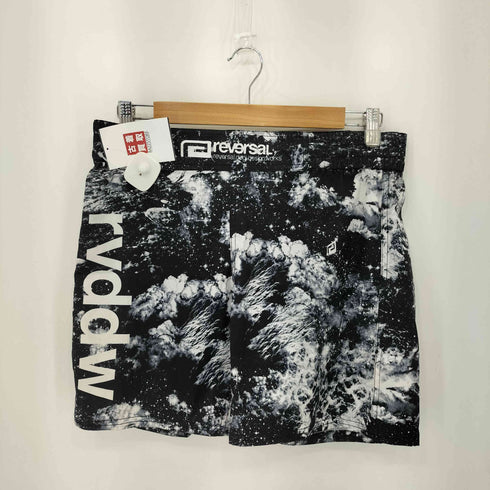リバーサル REVERSAL 総柄 ロゴプリント ショート ファイトパンツ ショーツ メンズ JPN:L