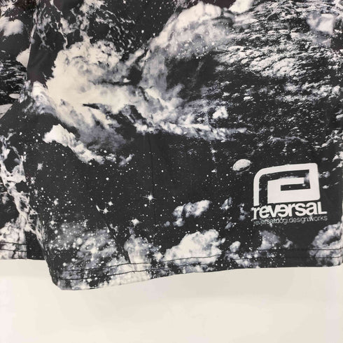 リバーサル REVERSAL 総柄 ロゴプリント ショート ファイトパンツ ショーツ メンズ JPN:L