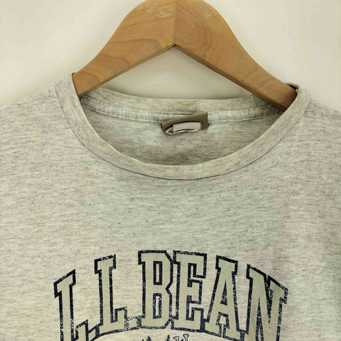 エルエルビーン L.L.Bean 00S ロゴ カヌー プリント クルーネック S/S Tシャツ メンズ