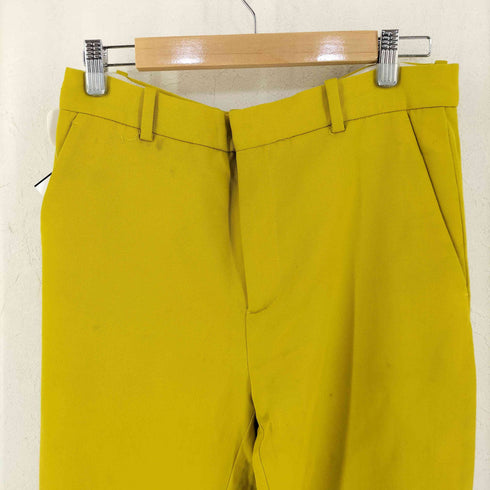 ワイプロジェクト Y/PROJECT Front Panel Trouser Yellow Wool Canvas メンズ M