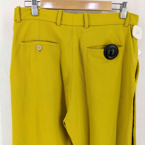 ワイプロジェクト Y/PROJECT Front Panel Trouser Yellow Wool Canvas メンズ M