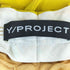 ワイプロジェクト Y/PROJECT Front Panel Trouser Yellow Wool Canvas メンズ M