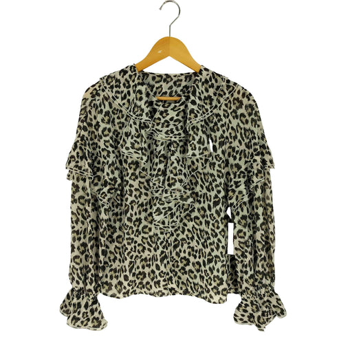 ミラオーウェン Mila Owen 24AW ベロアリボン付きラッフルブラウス レディース JPN:0
