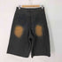 SWAGVIBE Vintage Make Double Knees Loose Fit Denim Shorts Y2K メンズ JPN:L