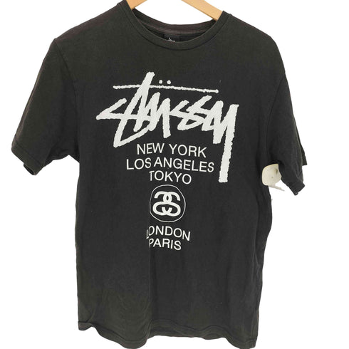 ステューシー Stussy WORLD TOUR Tee ワールドツアー Tシャツ メンズ import:M