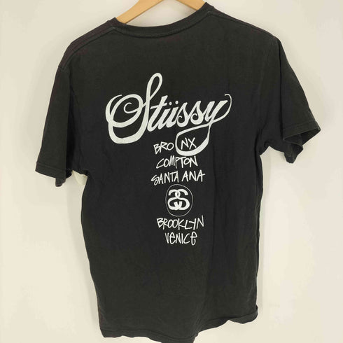 ステューシー Stussy WORLD TOUR Tee ワールドツアー Tシャツ メンズ import:M