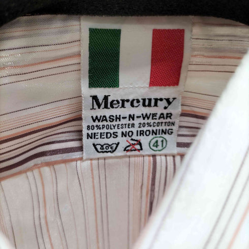 Mercury 70s ストライプ長袖シャツ メンズ 41