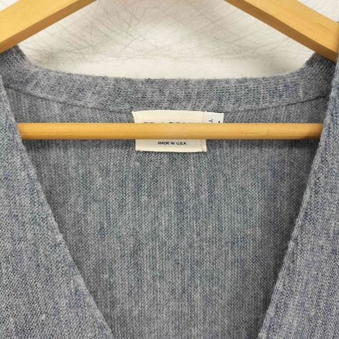 クラシック CLASSICS USA製 L/S 無地 カーディガン メンズ XL