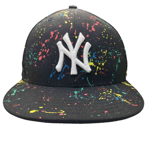 ニューエラ NEW ERA 59FIFTY ベースボールチームロゴ ペイントデザイン 6パネル ベースボールキャップ メンズ 7 3/8