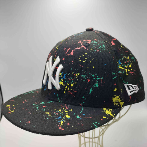 ニューエラ NEW ERA 59FIFTY ベースボールチームロゴ ペイントデザイン 6パネル ベースボールキャップ メンズ 7 3/8