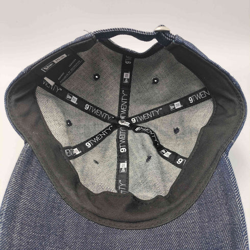 ニューエラ NEW ERA 9TWENTY ADJUSTABLE ロゴ刺繍 デニム 6パネル キャップ メンズ FREE