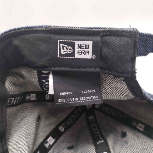 ニューエラ NEW ERA 9TWENTY ADJUSTABLE ロゴ刺繍 デニム 6パネル キャップ メンズ FREE