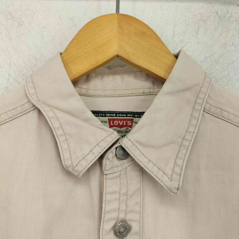 リーバイス Levis 90s L/S コットン 無地シャツ メンズ import:M