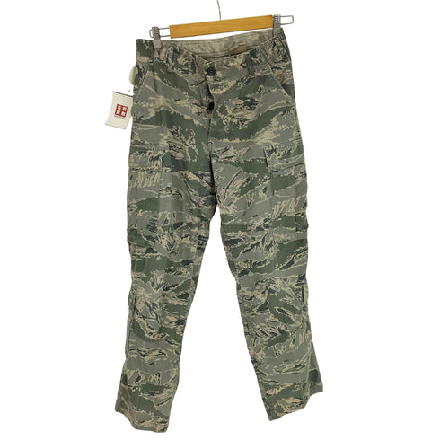 ユーエスアーミー U.S. ARMY 00S アメリカ空軍 USAIR FORCE ABU 迷彩 デジタルタイガーストライプ カーゴ パンツ 2007年製 メンズ 30XS