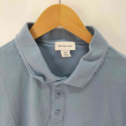 カルバンクラインジーンズ Calvin Klein Jeans 24SS Embossed Tipped Polo Shirt メンズ JPN:L