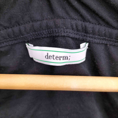 DETERM ネックドレープデザイン レーヨンカットソー select レディース XS