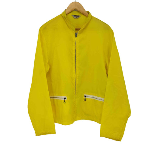 60-70s Sportswear フルジップ 無地 ナイロンジャケット メンズ JPN:M