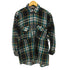 70-80s gunduzalp style italy チェック柄 L/S ネルシャツ メンズ
