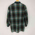 70-80s gunduzalp style italy チェック柄 L/S ネルシャツ メンズ