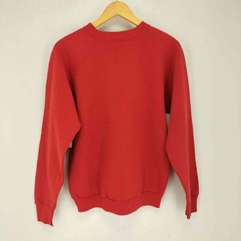 フルーツオブザルーム FRUIT OF THE LOOM 90s USA製 クルーネック L/S プリントスウェット メンズ import:L