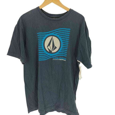 ヴォルコム VOLCOM 90-00S メキシコ製 ボルコムストーン ロゴ プリント S/S Tシャツ メンズ import:L
