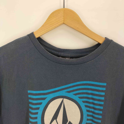 ヴォルコム VOLCOM 90-00S メキシコ製 ボルコムストーン ロゴ プリント S/S Tシャツ メンズ import:L