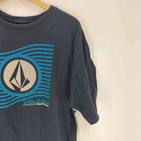 ヴォルコム VOLCOM 90-00S メキシコ製 ボルコムストーン ロゴ プリント S/S Tシャツ メンズ import:L