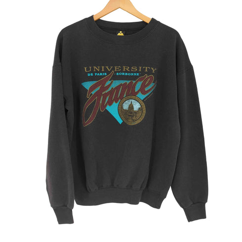 90s USA製 H.L.MILLER GOLD L/S プリントスウェット メンズ import:L