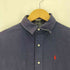 ポロバイラルフローレン Polo by RALPH LAUREN 90S ポニー刺繍 首裏チェック柄 L/S レギュラーカラー シャツ メンズ import:L